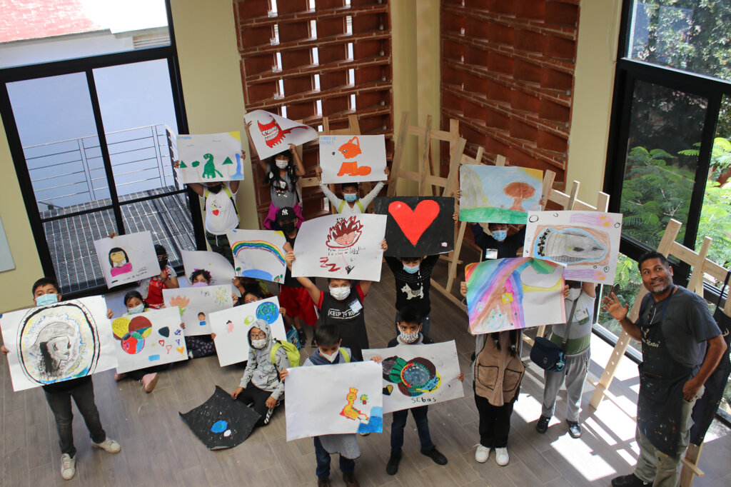 Vocational guidance for children in Oaxaca City