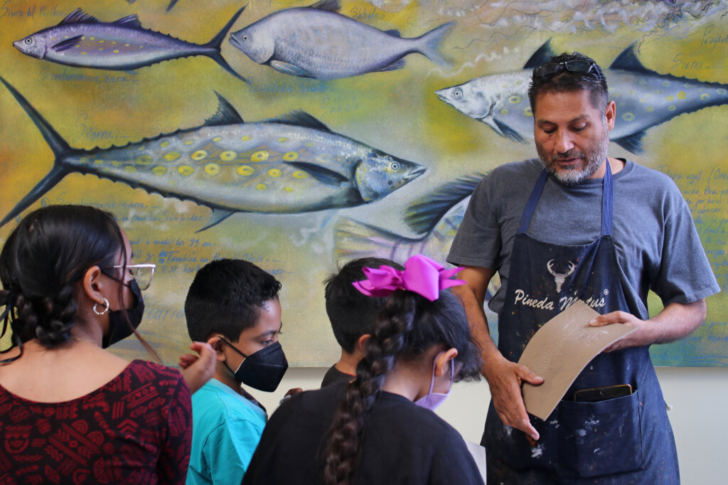 Vocational guidance for children in Oaxaca City