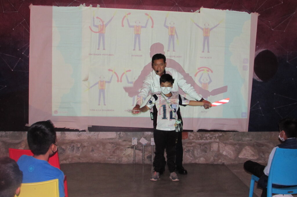Vocational guidance for children in Oaxaca City