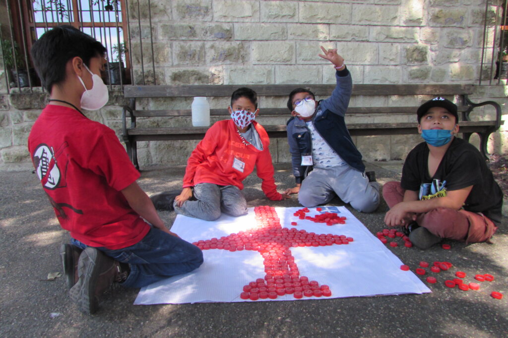 Vocational guidance for children in Oaxaca City