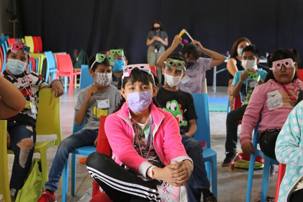 Vocational guidance for children in Oaxaca City