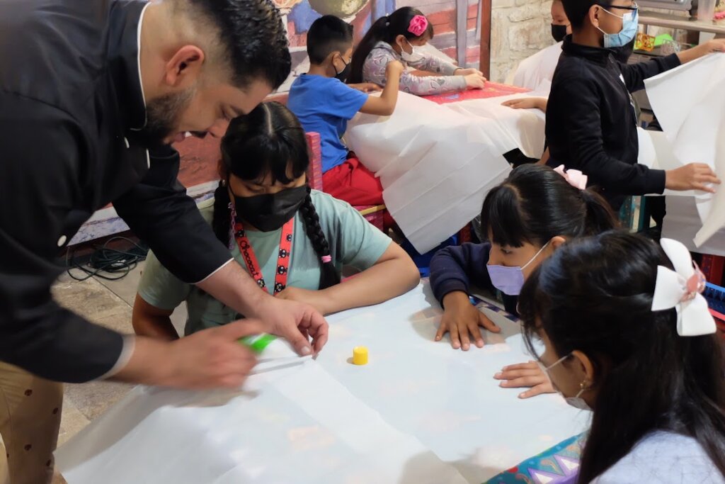 Vocational guidance for children in Oaxaca City