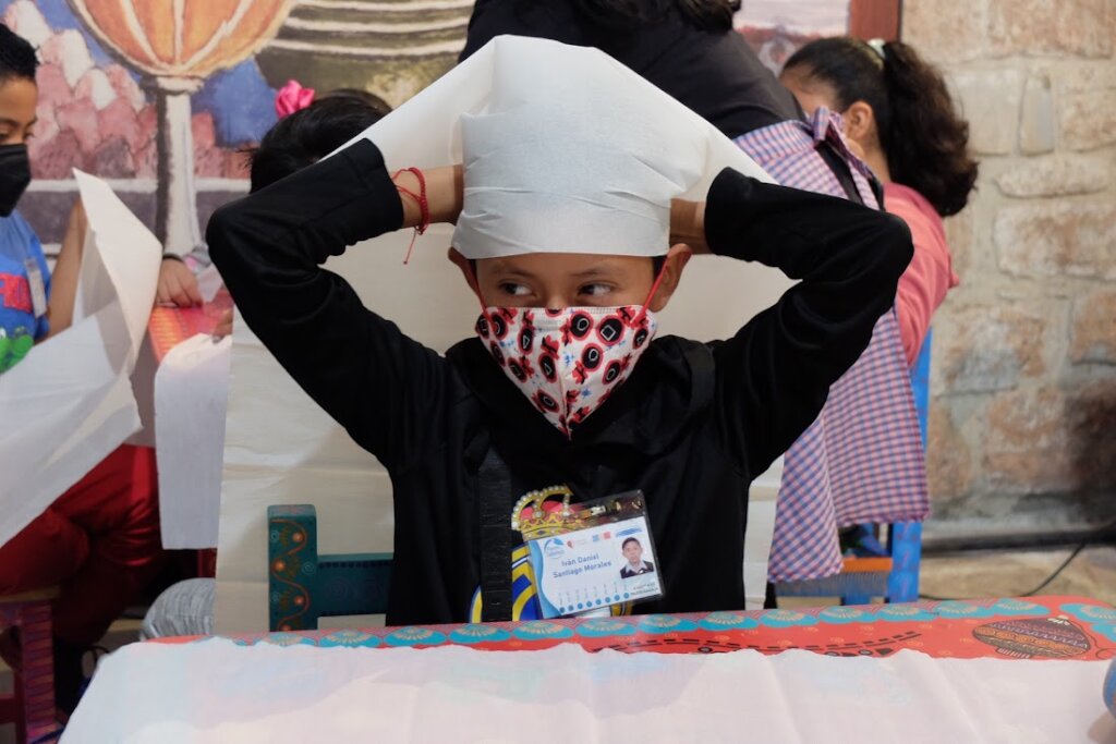 Vocational guidance for children in Oaxaca City