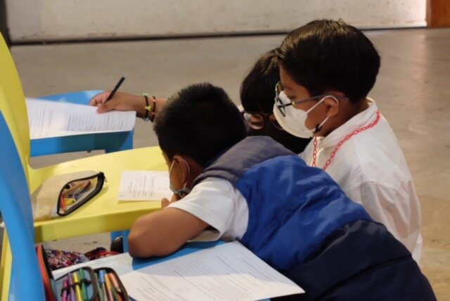 Vocational guidance for children in Oaxaca City