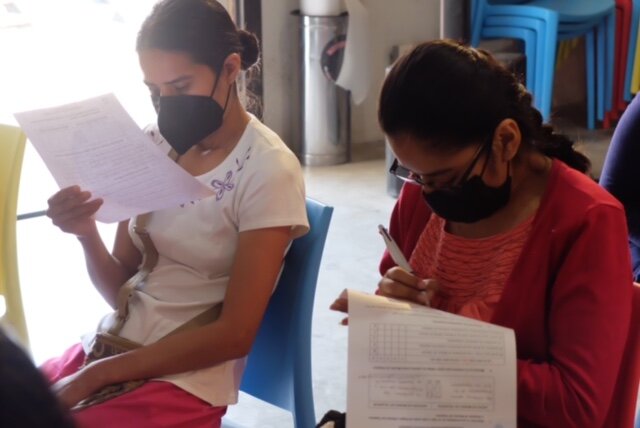 Vocational guidance for children in Oaxaca City