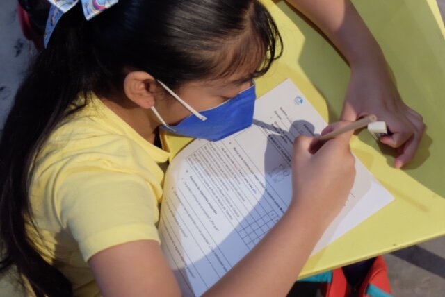 Vocational guidance for children in Oaxaca City