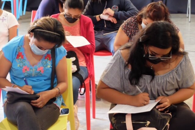 Vocational guidance for children in Oaxaca City