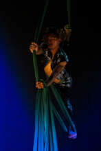 Daniel performing aerial dance