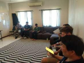 staff receiving training to help in team building