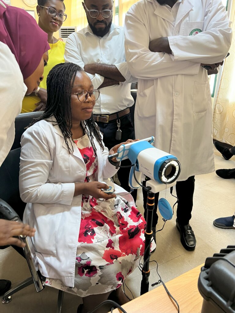 Cape Coast Ghana training session