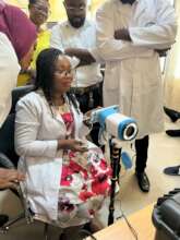 Cape Coast Ghana training session