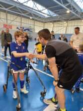 N's new walker