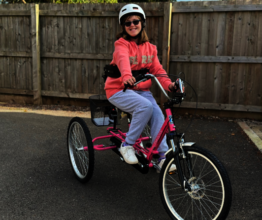 Elizabeth's New Trike
