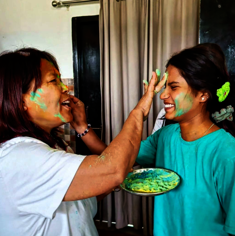 Holi Celebrations in our India Village