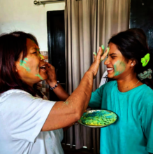 Holi Celebrations in our India Village