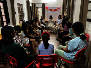 Welcoming our new students, India