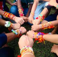 Raksha Bandhan Bracelets from our Indian Village
