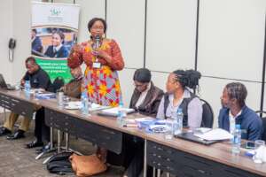 Priscilla at our SkillsHub Roundtable Event