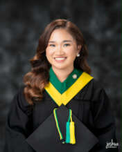 Desna Lyn, Cum Laude Biology graduate