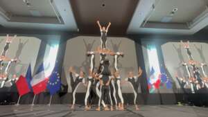 Circus performance at Bastille Day
