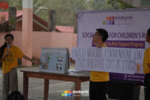 Engaging youth in awareness for children's rights