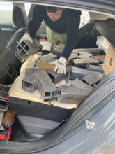 Stoves in car