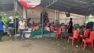 Evacuation site in Village Tegalcangkring