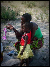 Mother and Daughter with Their New BoGo Light
