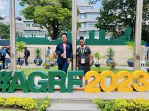 Jesca and Eliza Head to the 2023 AGRF Summit