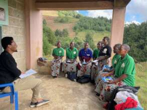 Mr. Amir and Soil Health / Climate Group in Itonya