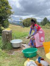 Fetching Water in Itonya During Workshop