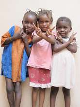 Kids at the clinic