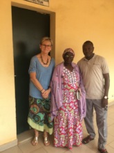Dr. Annie De Groot meeting with partners in Mali.