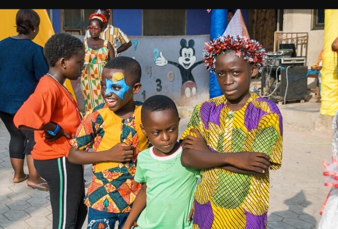 christmas meals for 700 needy children in ghana