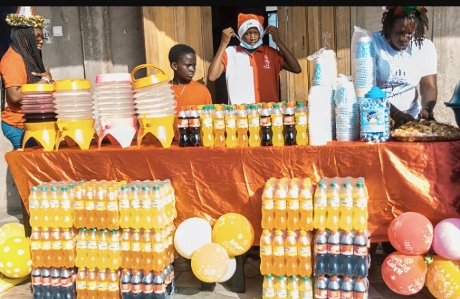 christmas meals for 700 needy children in ghana
