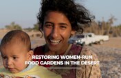 Restoring women-run food gardens in the desert