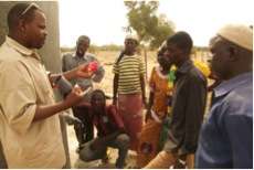 Learning about drip irrigation