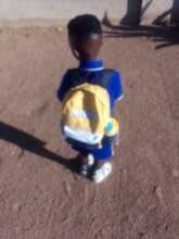 On the way to Grade R, first day