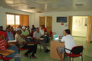 workshop with local fishermen