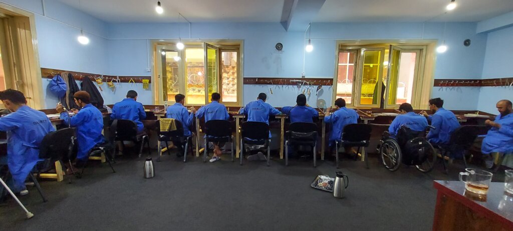 Training program for jewelry makers in Kabul