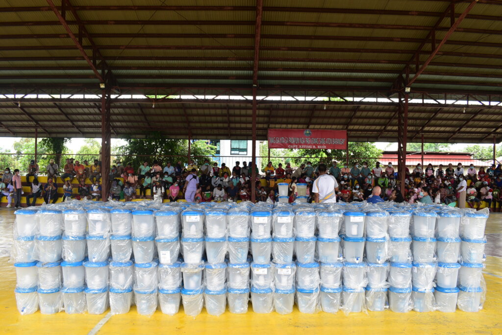Safe water for 1,000 families in the Philippines