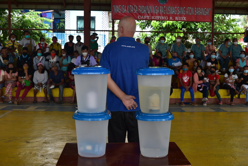 Safe water for 1,000 families in the Philippines