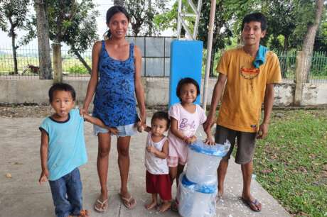 Safe water for 1,000 families in the Philippines