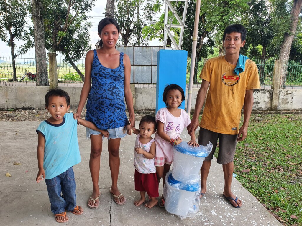 Safe water for 1,000 families in the Philippines
