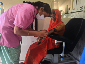 Anjana at the Healthcare Center