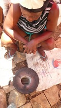 Rocket Stove (view from above)