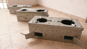 Two-burners are ready to cook