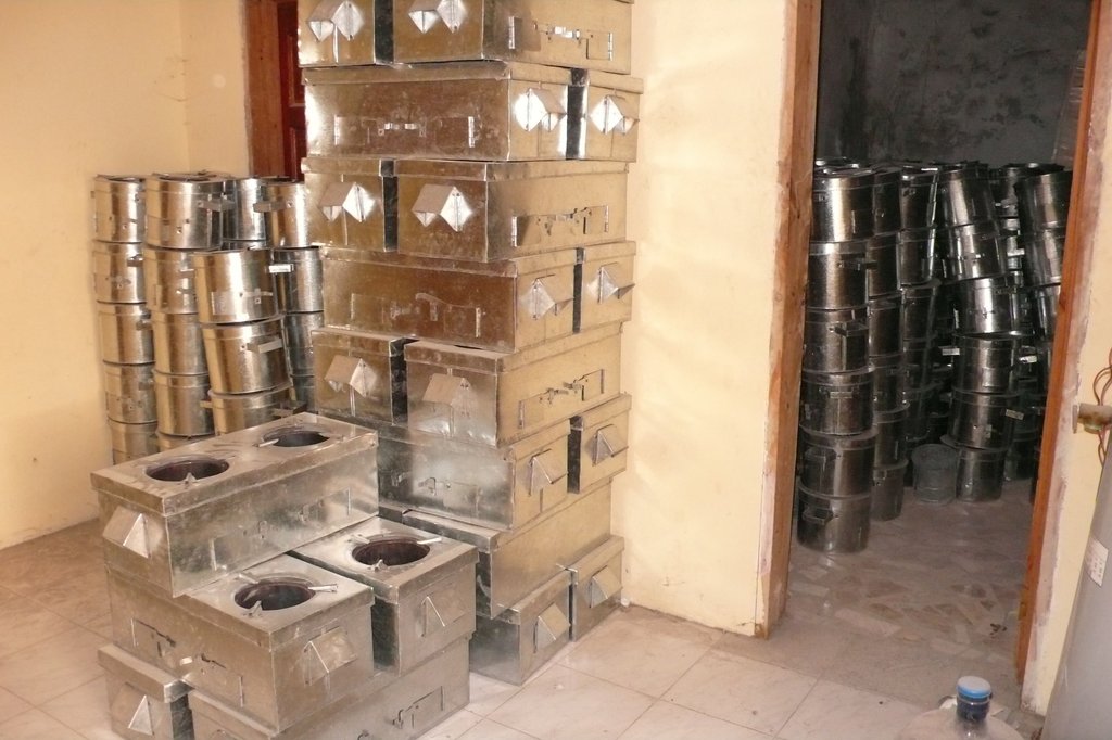 Clean cookstoves ready for families!