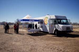 WCK food truck serving tacos in Fritch, TX