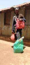 Program beneficiary and child.